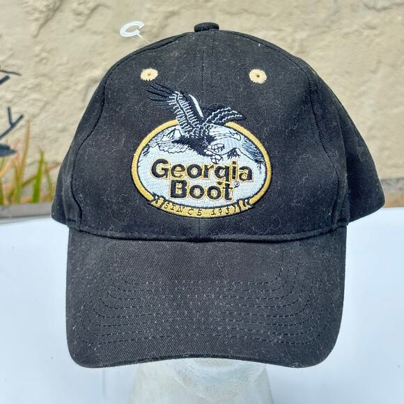 Black & Yellow Georgia Boot Men's Hat - Picture 1 of 6
